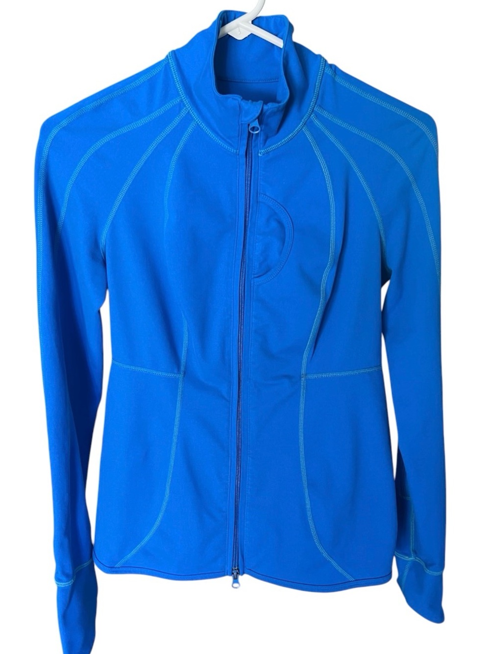 Zella Small Bright Blue Zip-Up Active Jacket